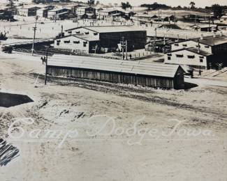 Camp Dodge Iowa 1918 Panorama 4' Photo by Vern O Williams Photography, Kansas City, Mo