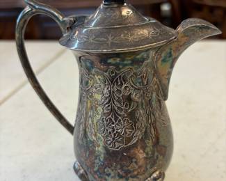 Silver Syrup Pitcher (2)