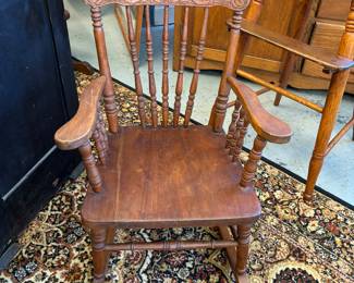 Pressed back Childs Rocking Chair