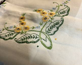Beautiful Hand Sewn Linens