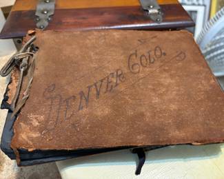 "Denver Gold" Album - no pictures.  Leather