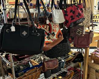 Wonderful Purses: Michael Kors Chala, Giani Bernini, Mary Reed - Italy, Caroline Hill, Fossil, Harley Davidson, Betseyville, Aogist Growbag, Cellphone Bag, Sonoma, Lululemon NOTAG