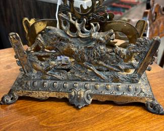 Brad HubleyCast Iron Letter Holder.