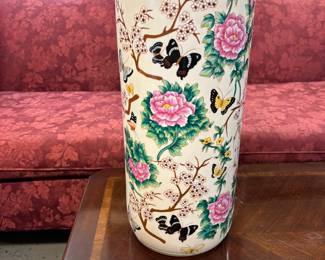 Asian Style Ceramic Vase/umbrella Stand