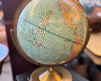 Imperial Crans 12" World Desk Globe pre 1991