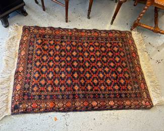 Baluch Indian Prayer Rug 37"X50" with 3" fringe. Beautiful condition.