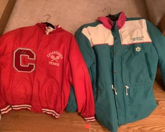 Collegiate/sports jackets