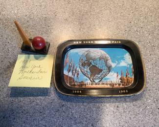 1937 New York Worlds fair items 