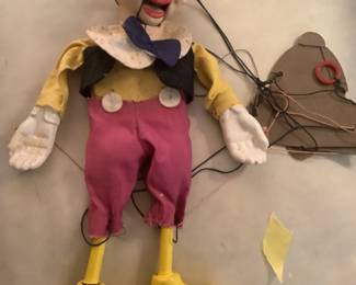Wow…a 14” Pinocchio marionette from 1950s