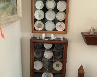 Collection of small breakfast plates