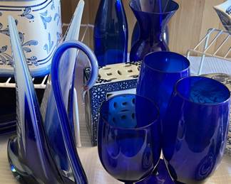 Cobalt Blue Glass