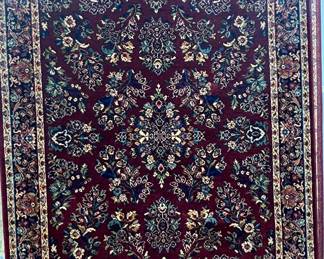 (qty 2) Karastan Original 700 Red Sarouk 4'6"x6'          Retail Price $879 - SALE PRICE $263.00