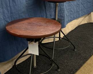 Adjustable wooden top metal tables Retail Price $395 - SALE PRICE $118.50 each
