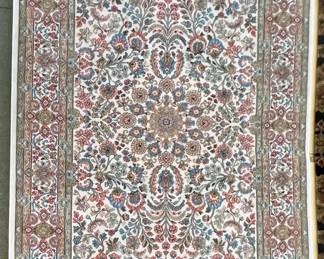 Karastan Original 700 Ivory Kirman 5'9"x9'                 Retail Price $1,499 - SALE PRICE $449.70