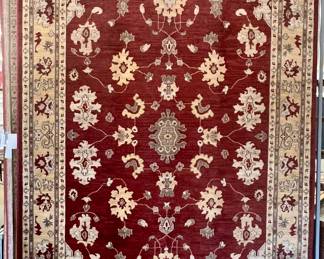 Karastan Original 700 Antique Red Oushak 5'9" x 9'  Retail price $1,499 - SALE PRICE $449.70
