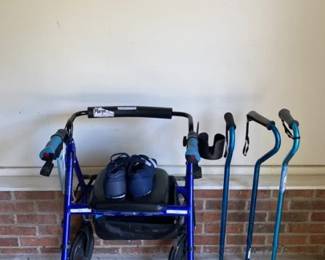 Medical Equipment Airgo Walker, Offset Canes 