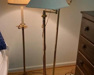 Trio Of Vintage Floor Lamps 