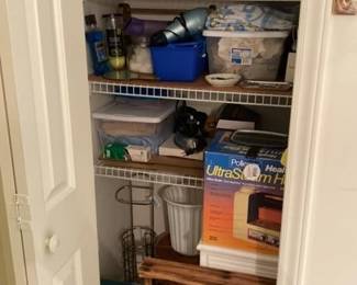 Mystery Lot Bathroom Goods Storage, Appliances  More 