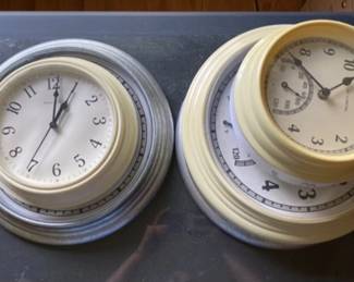 Assorted Size Basic Wall Clocks 