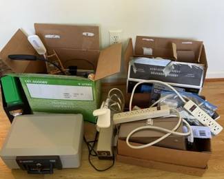 Office Lot Includes a Sentry Safe