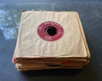 Assorted Label Genre Vinyl 45s  Sammy Kaye, RCA Victor, Capitol, 