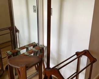 Vintage Wooden Odds Ends  Heart Shaped Shelf, Coat Rack, MCM