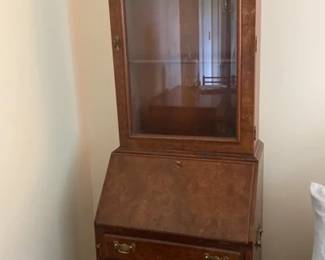 Vintage Hickory Chair Company Secretary Hutch 