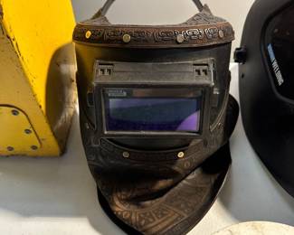 Leather Welding Hood