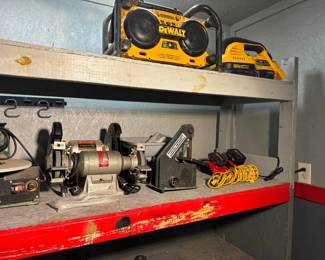 Bench Grinder & Large Tools