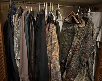 Camo and Hunting Jackets XXL and 3X