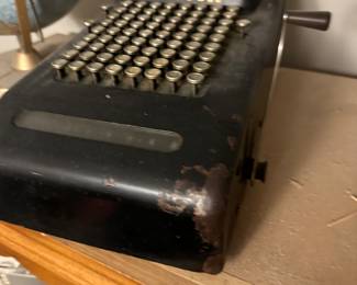 Victor antique adding machine