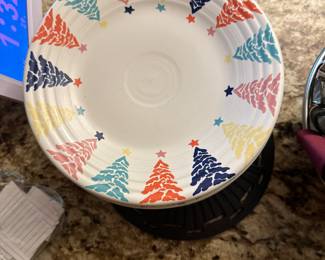 Vintage retired Christmas Fiesta Ware -Rare