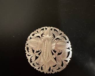 Mother of Pearl brooch
