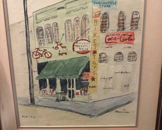 1974 print 21/25 Indiancycle Jackson