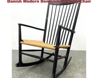 Lot 1126 Hans Wegner for FDB Mobler Danish Modern Denmark Rocking Chair