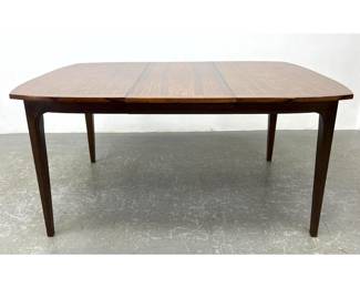 Lot 801 Rosewood Dining Table. Banded Top. 