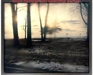 Lot 990 Todd Hido 3212B limited edition color photograph Roaming series. 