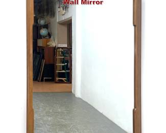 Lot 1082 Mid Century Modern Wood Frame Wall Mirror