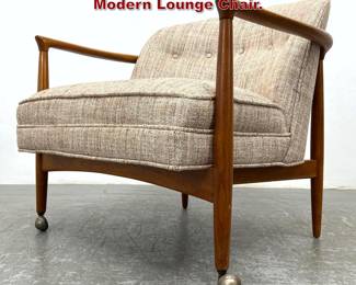 Lot 1044 Finn Anderson for Selig Danish Modern Lounge Chair. 