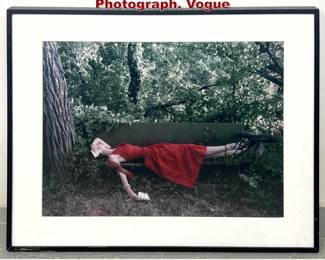 Lot 1005 John Rawlings Chromogenic print Photograph. Vogue