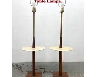 Lot 1179 Pair Tommi Parzinger style Table Lamps.
