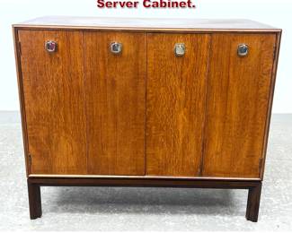 Lot 794 Edward Wormley Dunbar Bifold Server Cabinet. 