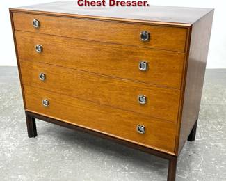 Lot 790 Edward Wormley Dunbar 4 Drawer Chest Dresser. 