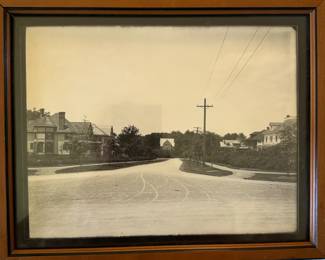 Picture taken by Charles Steinmetz of GE plot street. 1910