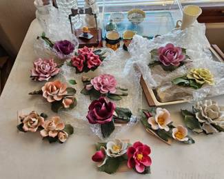 Delicate Ceramic Roses