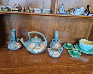 Antique Roseville Table Pieces