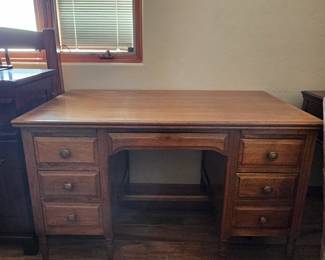 Solid Oak Desk
