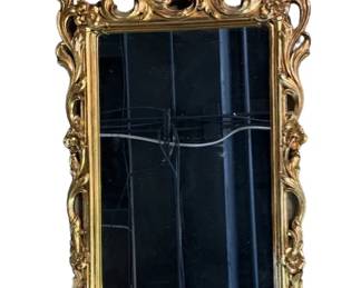 $400 USD     Ornate Baroque Vintage Gold Frame Mirror EK221-161     Add a touch of old-world elegance to your space with our Ornate Baroque Vintage Gold Frame Mirror. The beautifully detailed frame adds a touch of opulence while the mirror provides a functional space to check your reflection. Perfect for adding a touch of charm to any room.

Dimensions: 16 x 26"H

Condition: Good Condition.

Local pick up Merrifield, VA.  Please contact us for shipper suggestions.      https://goodbyhello.com/products/copy-of-pair-of-pineapple-table-lamps-w-hanging-beaded-shades-ek221-160?_pos=23&_sid=79946e5dc&_ss=r