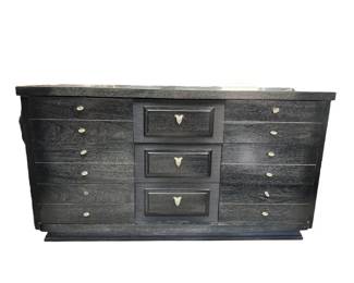 $1400 USD     Mengel Mid Century Grey Dresser EK221-219    Indulge in the sophisticated and exclusive style of the Mengel Mid Century Grey Dresser. With its sleek design and smooth grey finish, this dresser is a perfect addition to any modern bedroom. The perfect balance of form and function, it offers ample storage space while adding a touch of elegance to your space.

Please see our companion pieces

Dimensions: 60 x 20 x 32"H

Condition: Very Good Condition

Local pick up Merrifield, VA.  Please contact us for shipper suggestions.     https://goodbyhello.com/products/cube-side-table-ek221-218-copy?_pos=7&_sid=79946e5dc&_ss=r