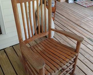 Wood rocker